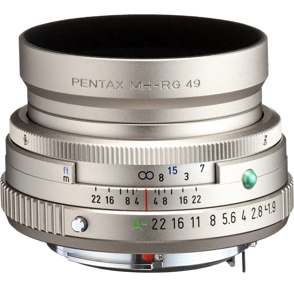 Pentax smc FA 43mm F1.9 Limited (Silver) Lens - Camera Lenses