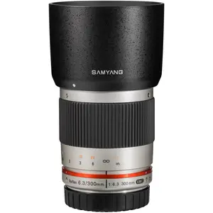 Samyang 300mm f/6.3 Mirror Lens Silver (E-mount)