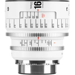 7Artisans 16mm T2.5 INFINTE (PL Mount) White 7Artisans 16mm T2.5 INFINTE (PL Mount) White