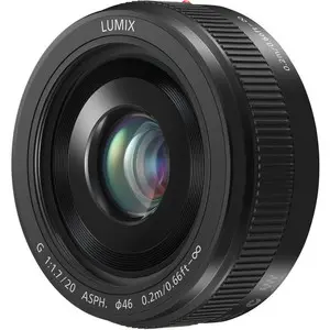 Panasonic LUMIX G 20mm/ F1.7 II ASPH Black